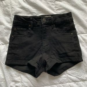 Black Garage Shorts
